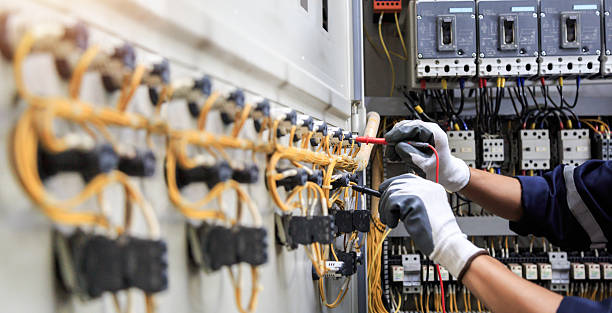 Professional Electrician technician working in Keene, TX
